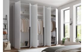 Drehtürenschrank Kevo, weiß, 270 x 225 cm