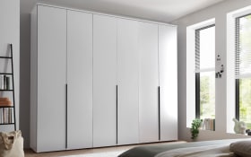 Drehtürenschrank Kevo, weiß, 270 x 225 cm