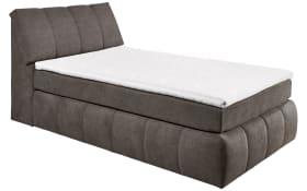 Boxspringbett Toledo 2, stone, 120 x 200 cm