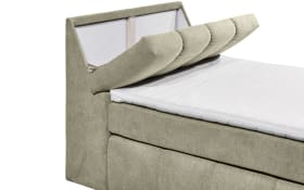 Boxspringbett Toledo 2, schlamm, 120 x 200 cm
