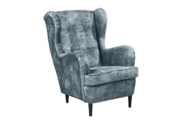 Sessel Oskar 3, smoke blue