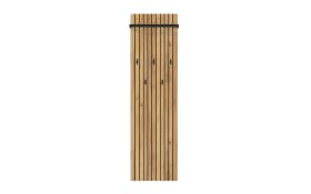 Garderobenpaneel Renell, Eiche Nachbildung/graphit
