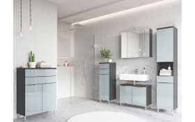 Schrank Corus, graphit/silbergrau