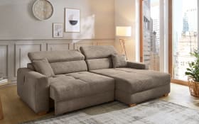 Wohnlandschaft Slider, taupe, inkl. Funktionen