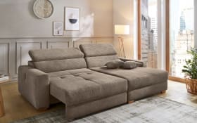 Wohnlandschaft Slider, taupe, inkl. Funktionen
