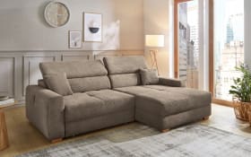 Wohnlandschaft Slider, taupe, inkl. Funktionen