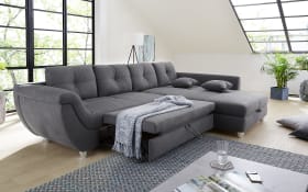 Wohnlandschaft Maranello, grau, inkl. Funktionen