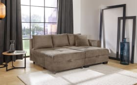 Wohnlandschaft Fantasy, taupe, inkl. Funktionen