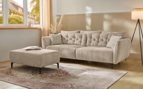Funktionssofa Spa, beige, inkl. Kissen