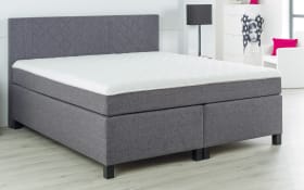 Boxspringbett BX 920, grau, 140 x 200 cm