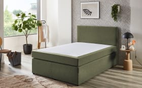 Boxspringbett Aspen, grün, 120 x 200 cm