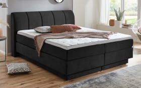 Boxspringbett BX2240 Ottawa, anthrazit, 180 x 200 cm