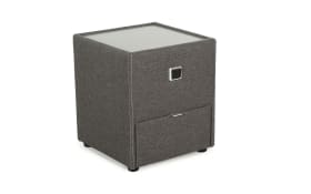 Nachttisch Lancy, braun, 45 x 53 cm