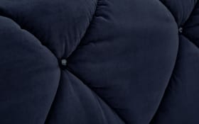 Boxspringbett Bella, blau, 180 x 200 cm, Härtegrad medium