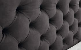 Boxspringbett Marilyn Max, anthrazit, 180 x 200 cm, inkl. Topper