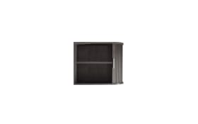 Jalousieschrank, graphit matt, B/H/T ca. 69 x 86 x 44 cm