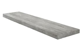 Steckboard, betonfarbig, 90 cm