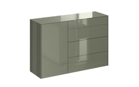 Kommode Colors, olivgrün, inkl. Push-to-Open Funktion