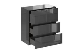 Kommode Colors, anthrazit, inkl. Push-to-Open Funktion