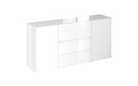 Kommode Colors, weiß, inkl. Füße