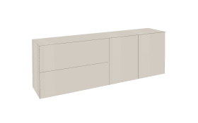 Lowboard Colors, kaschmir, inkl. Push-to-Open Funktion