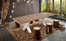 Esstisch Big System Deluxe, Pino Aurelio Nachbildung/ Viking Oak Nachbildung