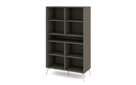 Highboard Reno, anthrazit/kaschmir