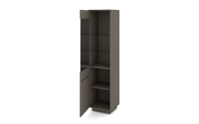 Standvitrine Reno, anthrazit/graphit