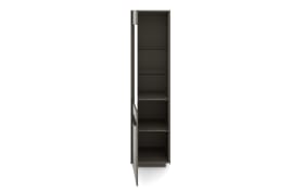 Standvitrine Reno, anthrazit/graphit