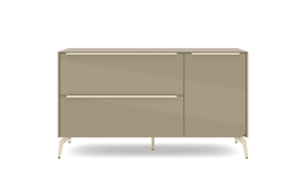 Lowboard Reno, taupe/kaschmir