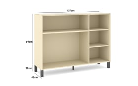 Kommode Reno, kaschmir/graphit