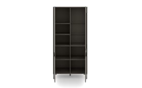 Vitrinenschrank Reno, anthrazit/graphit