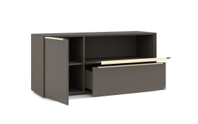 Lowboard Reno, anthrazit/kaschmir