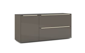 Lowboard Reno, anthrazit/kaschmir