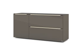 Lowboard Reno, anthrazit/kaschmir