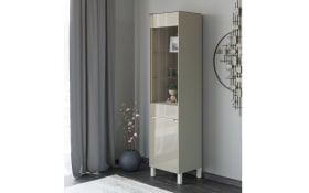 Standvitrine Reno, taupe/kaschmir