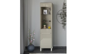 Standvitrine Reno, taupe/kaschmir