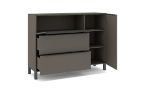 Kommode Reno, anthrazit/graphit