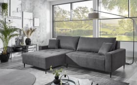 Wohnlandschaft Chico, grau, Ottomane links