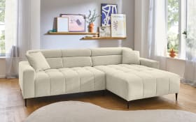 Wohnlandschaft Simple, beige, inkl. Funktionen, rechts