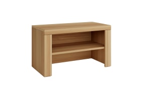 Garderobenbank Brest, teilmassive Buche