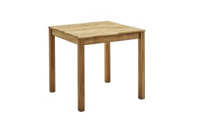 Esstisch Chris, Eiche massiv, geölt, 80 cm