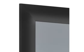 Rahmenspiegel Marie, schwarz, 78 x 178 cm