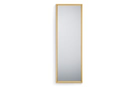Rahmenspiegel Melli, goldfarbig, 50 x 150 cm