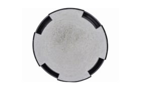 Schirmständer Siena Garden, Beton anthrazit, mit Beton gefüllt, Gewicht ca. 30 kg