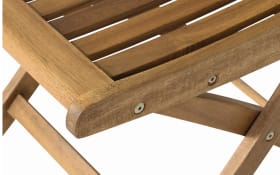 Klappstuhl Paleros, Akazienholz, 44,5 cm