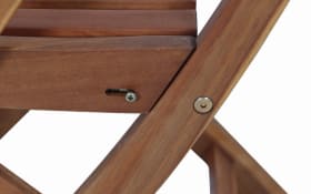 Klappstuhl Paleros, Akazienholz, 53,5 cm