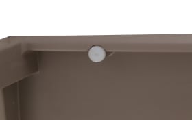 Stapelsessel Lane, mit Armlehnen, taupe