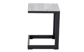Bestelltisch Keramo, anthrazit/Holz-Nachbildung