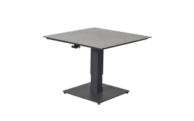 Lifttisch Bondino, anthrazit/grau